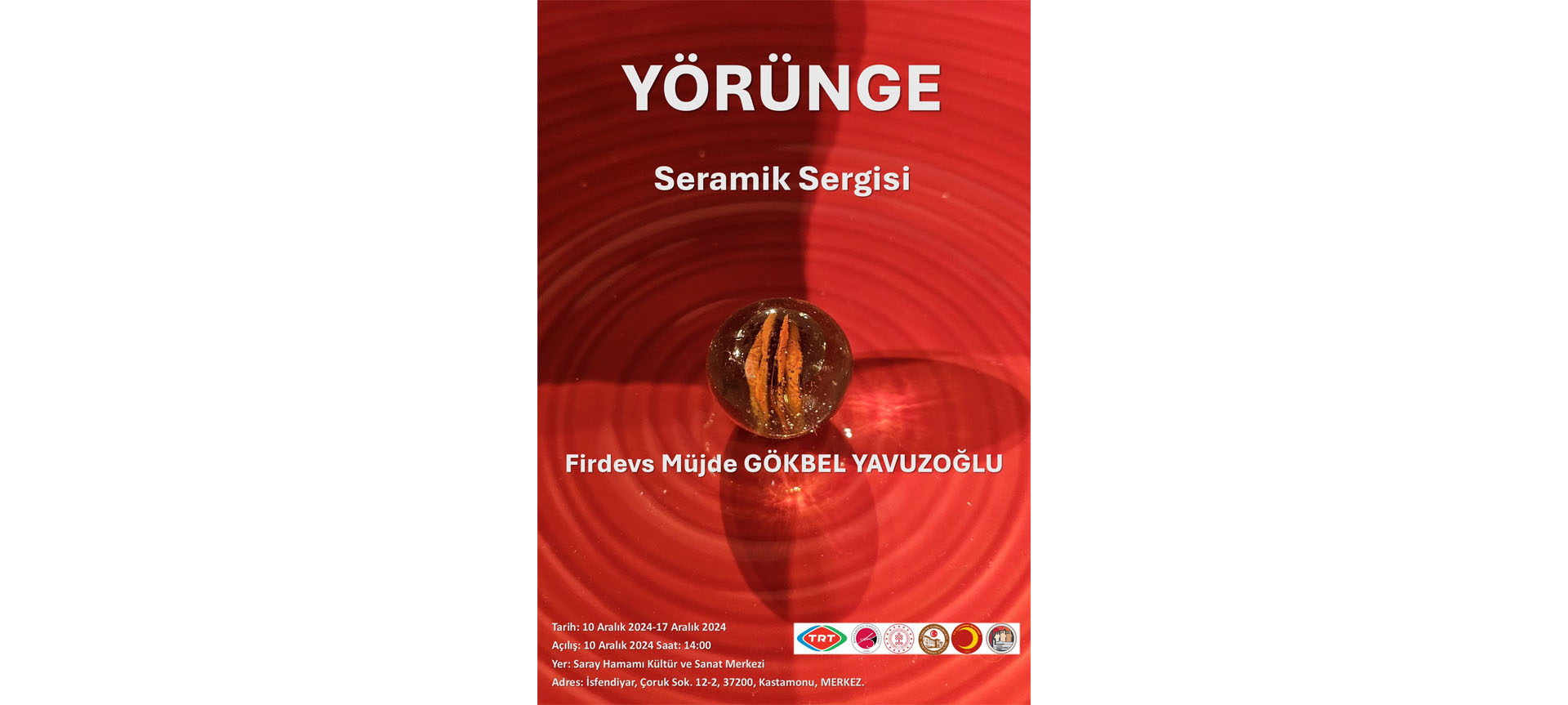 Seramik ve Cam Bölümü Öğretim Üyesi Doç. Firdevs Müjde Gökbel Yavuzoğlu’nun 