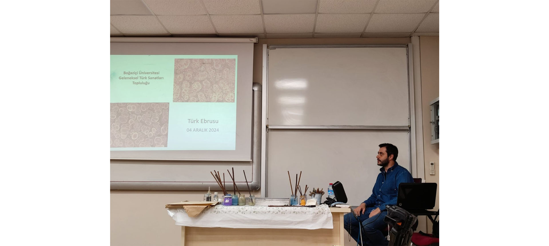 Fakültemiz Öğr. Gör. Uğur Taşatan Boğaziçi Üniversitesi’nde Öğrencilerle Buluştu