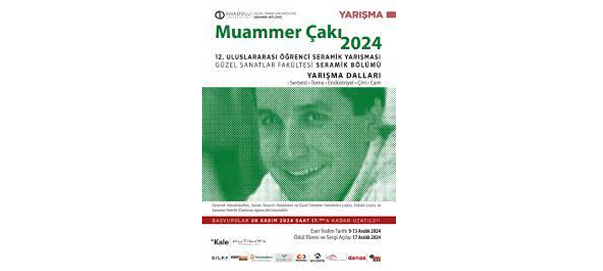 Seramik ve Cam Bölümü Öğrencilerimiz 12. Uluslararası Muammer Çakı Seramik Yarışmasına Katıldılar