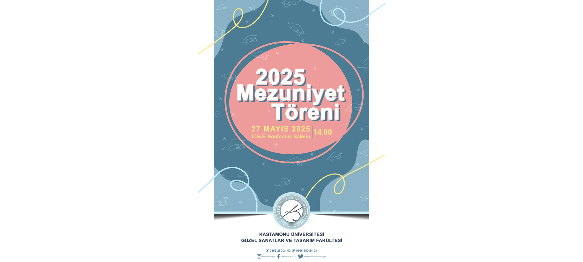Fakültemiz 2024-2025 Eğitim Öğretim Yılı Mezuniyet Töreni Gerçekleştirildi