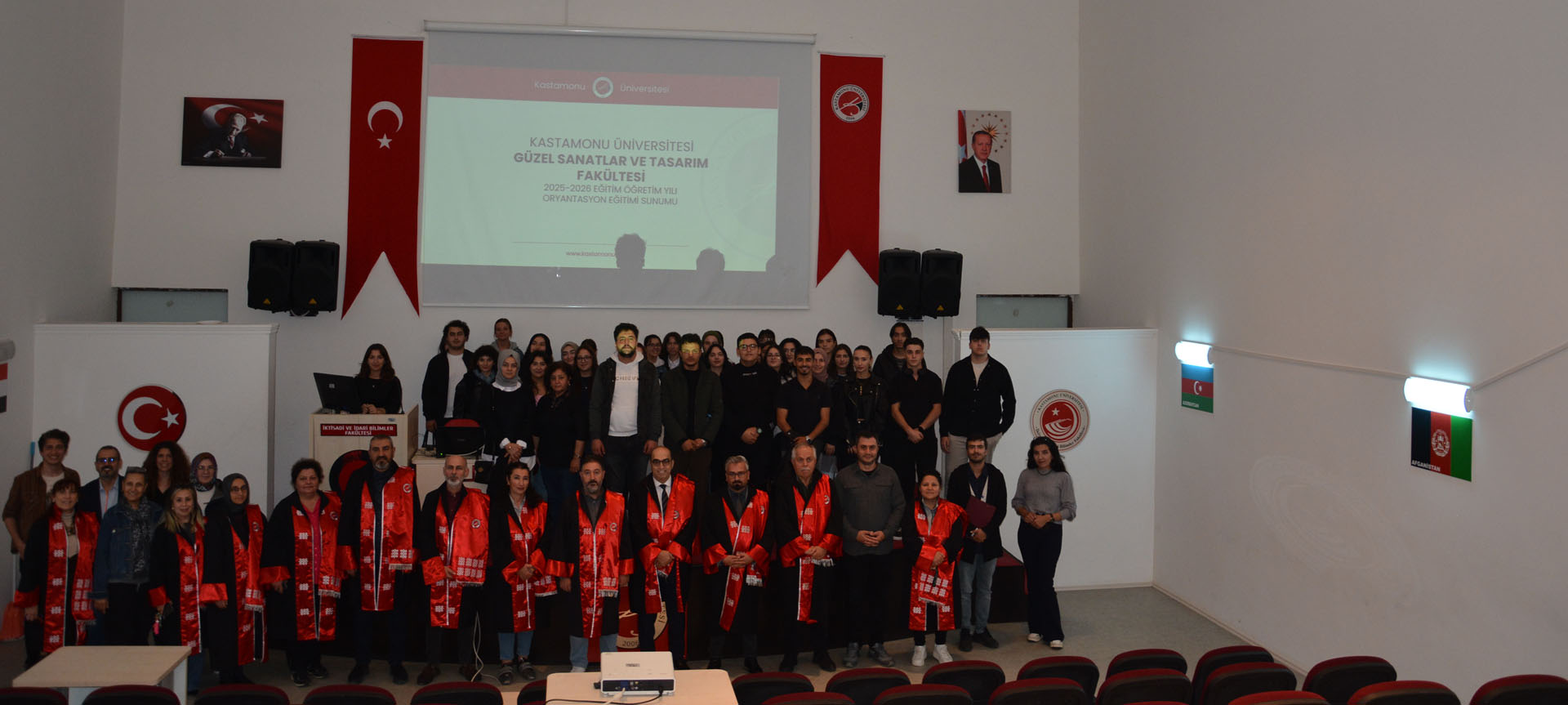 Fakültemiz 2025-2026 Eğitim-Öğretim Yılı Oryantasyon Eğitimi Programı Sunumu ile YÖKAK Kurumsal Akreditasyon Programı Öğrenci Bilgilendirme Sunumu Gerçekleşti