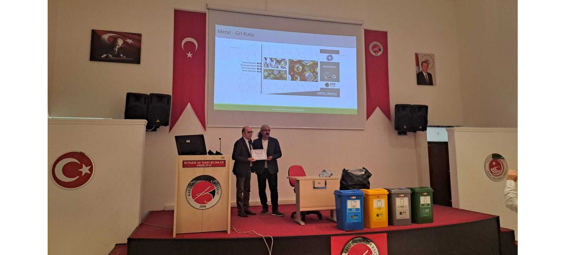 Fakültemizde “Sıfır Atık” Eğitimi Gerçekleştirildi