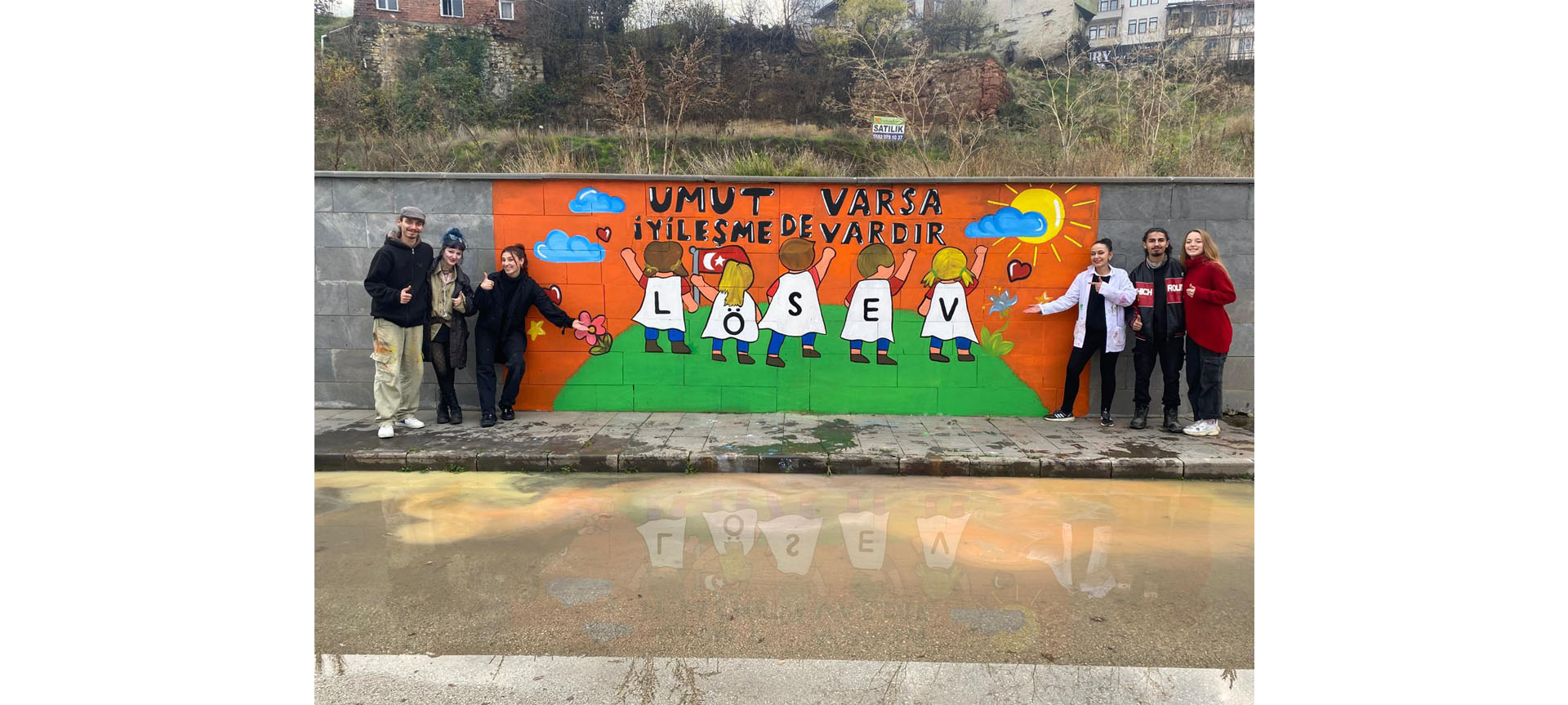 Fakültemiz Güzel Sanatlar Öğrenci Topluluğu, “Umut Varsa İyileşmede Vardır” LÖSEV Projesinde Bizde Varız Dedi