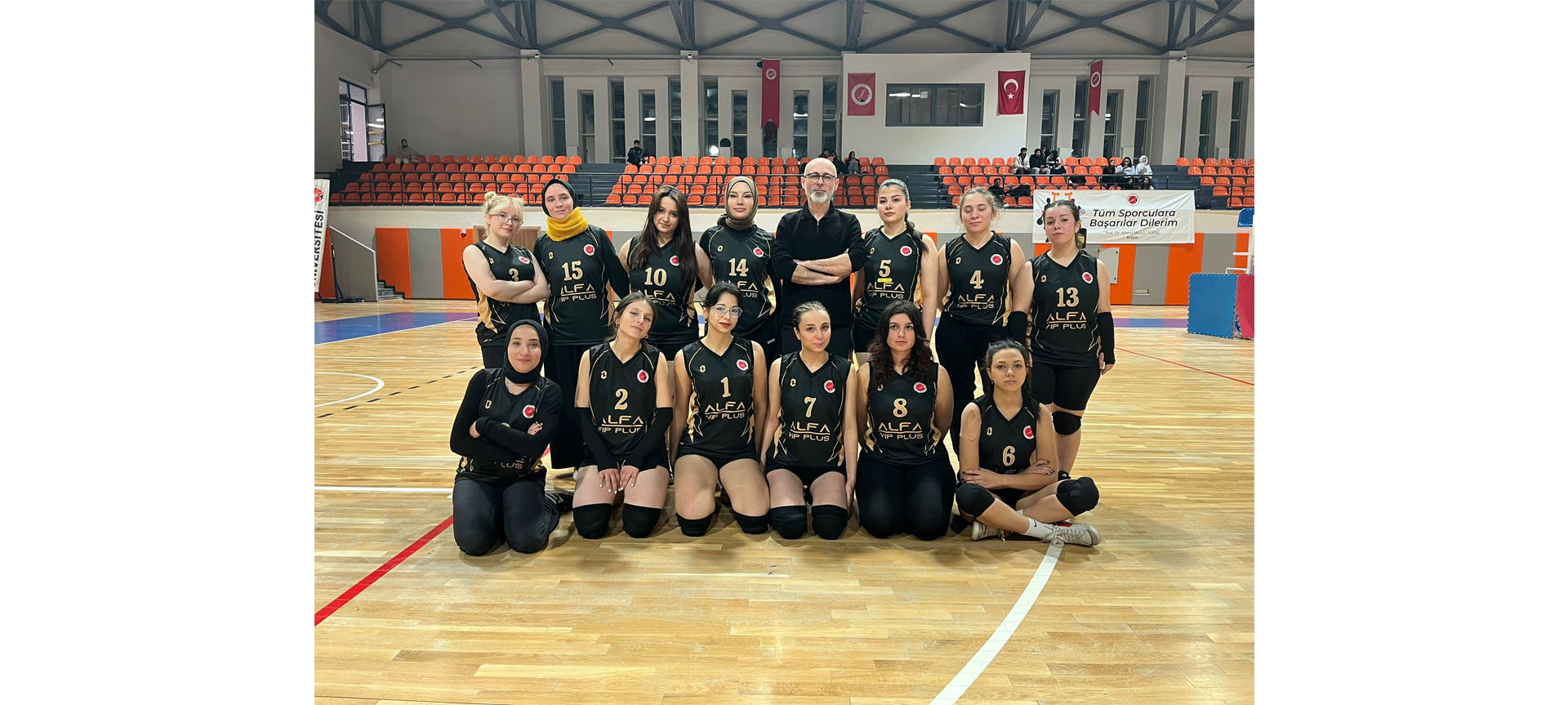 Fakültemizin Kadın Voleybol Takımına Başarılar Diliyoruz