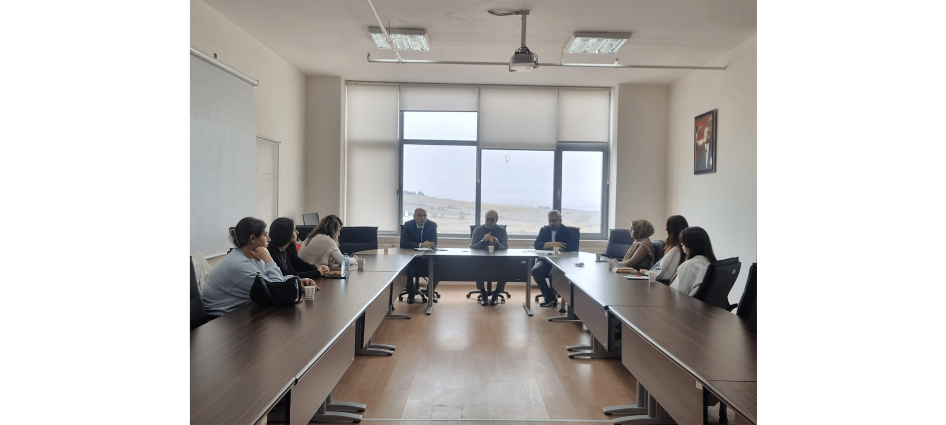 Öğrenci Temsilcileriyle Dönem Sonu Değerlendirme Toplantısı Yapıldı