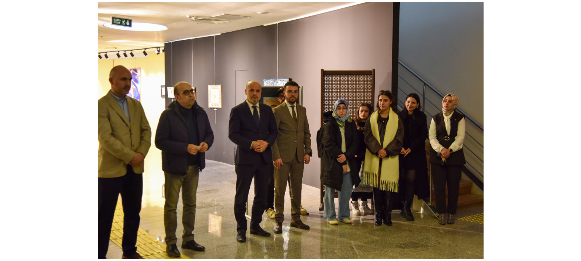 Kastamonu Üniversitesi’nde “Sanatla Büyüyen İzler: 20. Yıl Anısına Öğretim Elemanları Ulusal Karma Sergisi” Açıldı