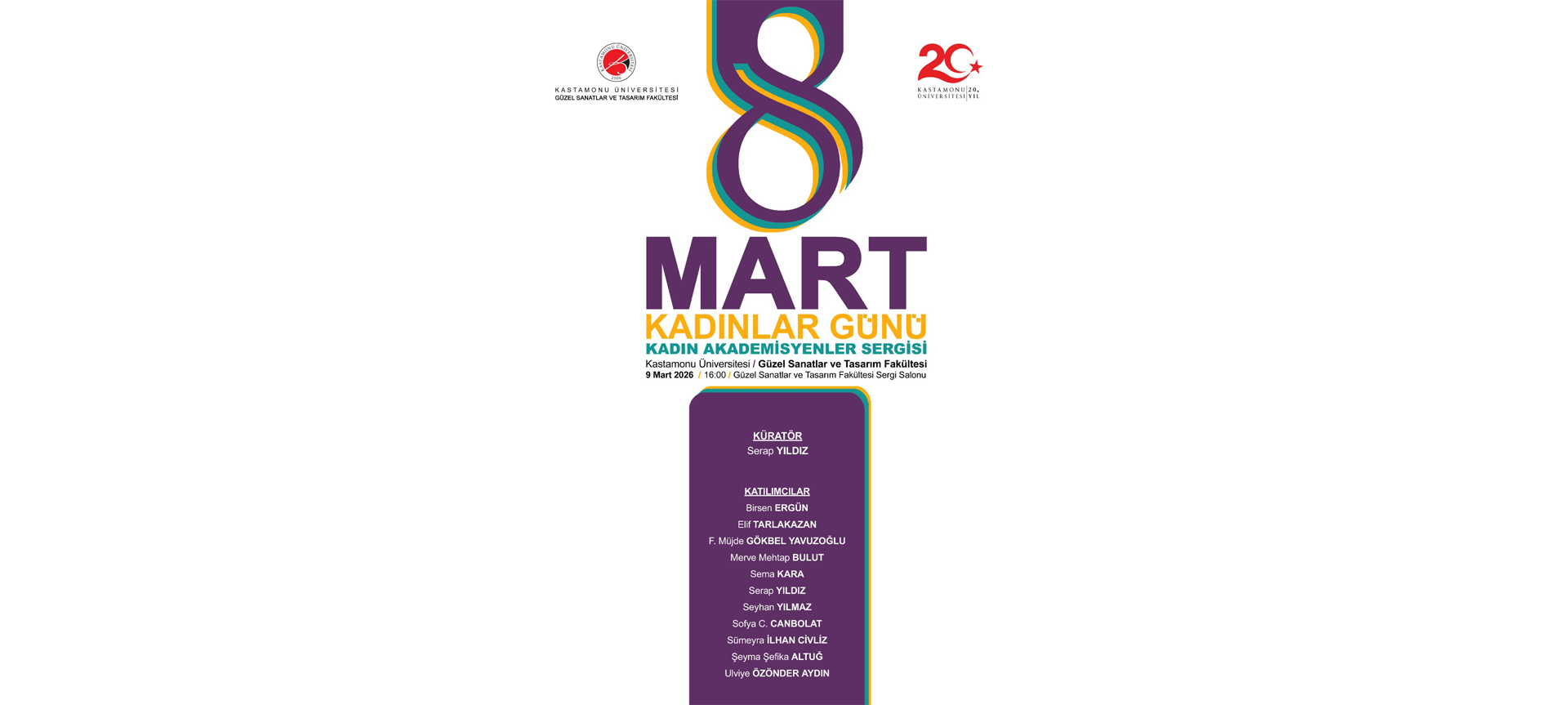 Fakültemiz Tarafından Düzenlenen “8 Mart Kadınlar Günü Kadın Akademisyenler Sergisi” Açılışı Gerçekleştirildi
