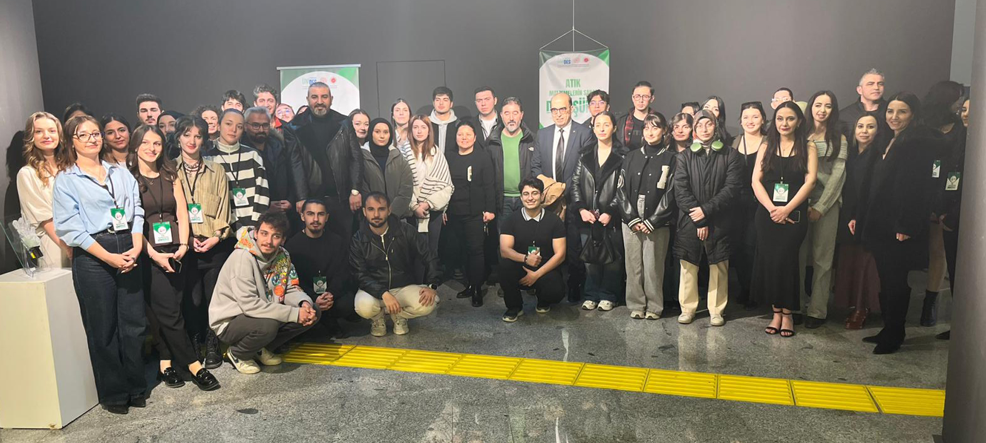 “Atık Malzemelerin Sanata Dönüşümü” Başlıklı ÜNİDES 2025/5. Dönem Projesi 2. Sergisi Açılışı Gerçekleştirildi