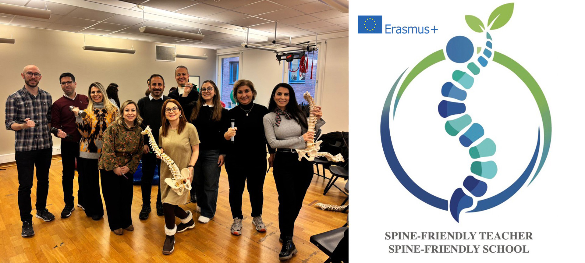 Dr. Sofya C. Canbolat Erasmus+ KA220 Kapsamında Yürütülen “Spine-Friendly Teacher, Spine-Friendly School” Uluslararası Projede Yer Aldı