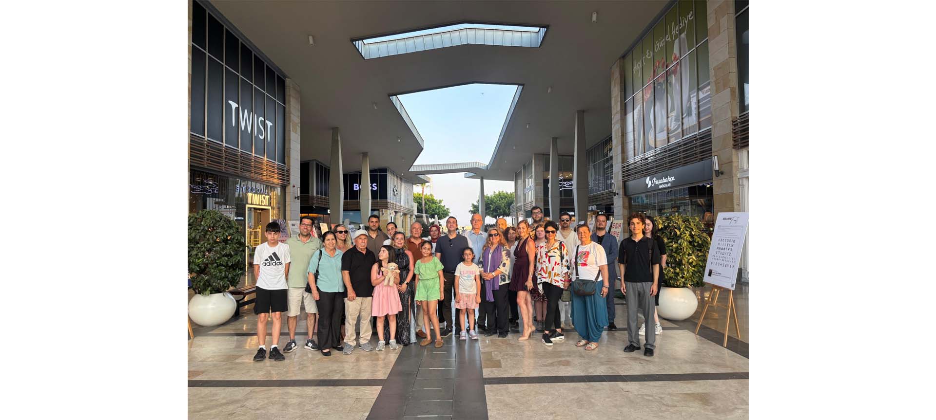 Elaiussa Sebaste’nin İzinde: Antik Kentin Grafik Dili” Sergisi Mersin Marina’da Sanatseverlerle Buluştu