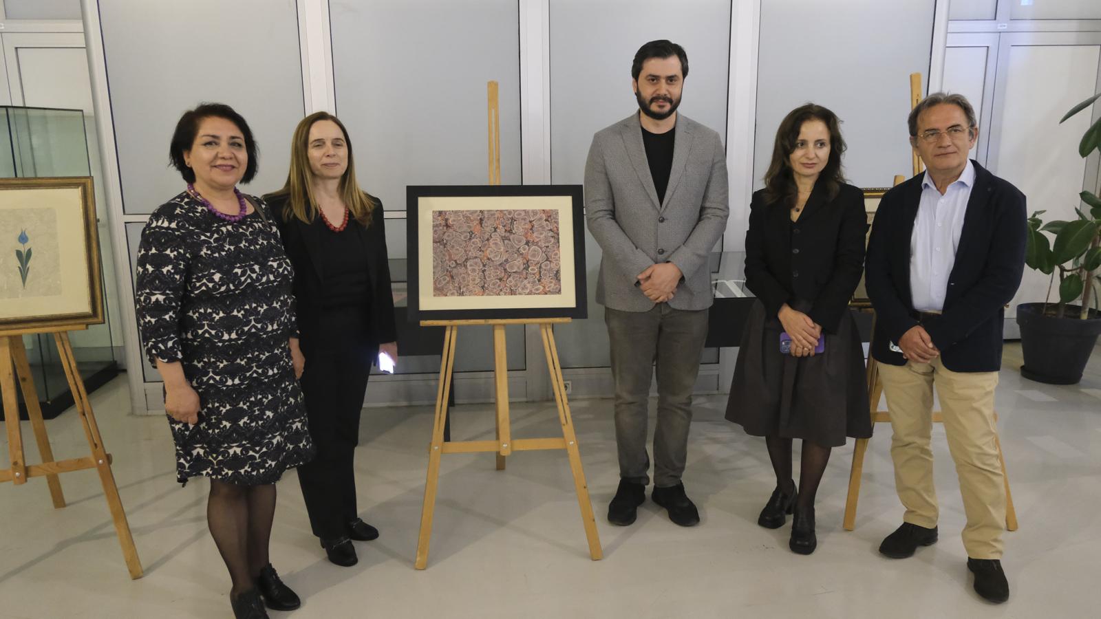 Öğr. Gör. Uğur Taşatan’dan “Türk Ebrusu” Sergisi